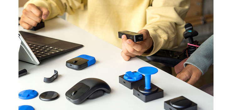 New mix-and-match computer accessories give people with disabilities easier ways to work and create